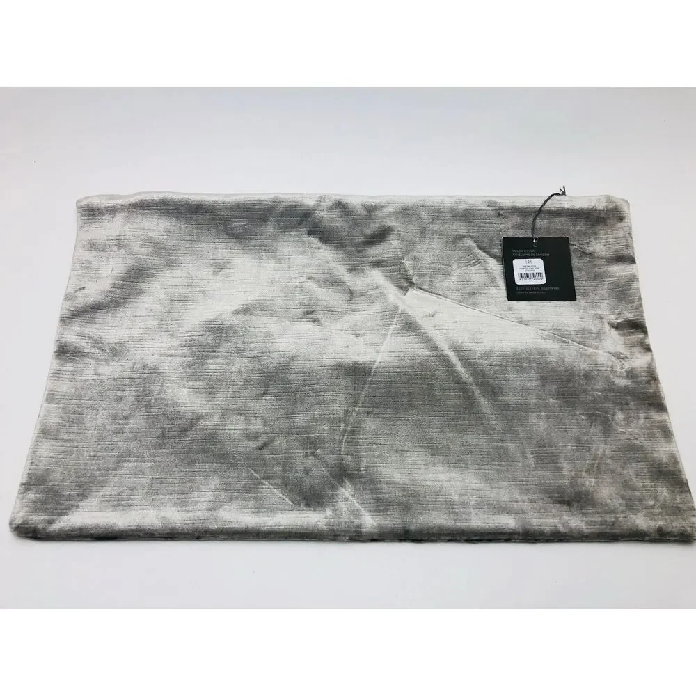 Restoration Hardware Velvet Brushstroke Four Square Lumbar‎ Pillow Cover